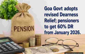 Goa Govt adopts revised Dearness Relief; pensioners to get 60% DR from January 2026