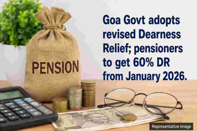 Goa Govt adopts revised Dearness Relief; pensioners to get 60% DR from January 2026