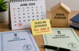 Deadline to submit Griha Aadhar life, income certificates extended till June 30