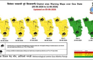 IMD issues yellow alert for Goa till June 9