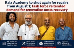 Kala Academy to shut again for repairs from August 1; task force reiterated demand for renovation costs recovery