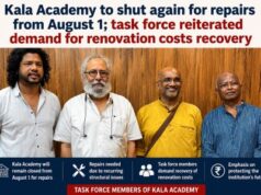 Kala Academy to shut again for repairs from August 1; task force reiterated demand for renovation costs recovery