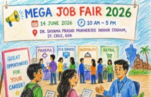 Mega Job Fair 2026 to be held in Goa on June 14; over 25 companies to participate