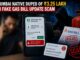 Mumbai native duped of ₹3.25 lakh in fake gas bill update scam