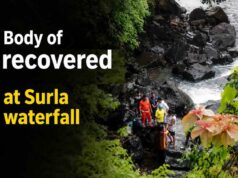 Body of youth who drowned at Surla waterfall recovered