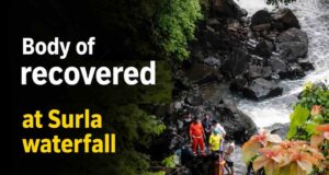 Body of youth who drowned at Surla waterfall recovered