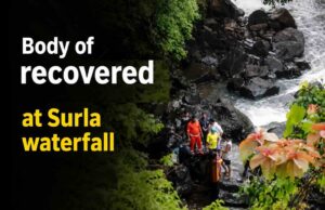 Body of youth who drowned at Surla waterfall recovered