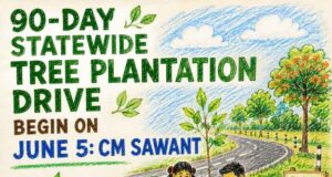 90-day statewide tree plantation drive begins June 5; target of 10 lakh saplings