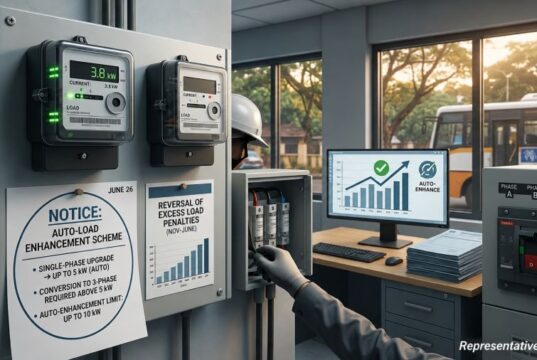 Power Dept to auto-enhance sanctioned load upto specific limits; circular soon
