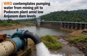 WRD contemplates pumping water from mining pit to Podocem plant amid low Anjunem dam levels