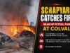 Scrapyard catches fire near HP Petrol Pump at Colvale