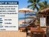 Tourism Department seeks applications for seasonal beach facilities