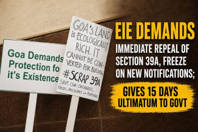 EIE demands immediate repeal of Section 39A, freeze on new notifications; gives 15 days ultimatum to govt