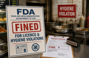FDA fines food businesses for licence, hygiene violations