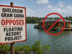 Quelossim gram sabha opposes floating resort project