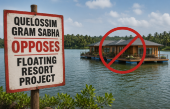 Quelossim gram sabha opposes floating resort project