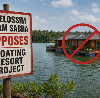 Quelossim gram sabha opposes floating resort project