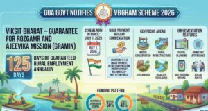 Goa Govt notifies VB-GRAM scheme with 125 days of guaranteed rural employment