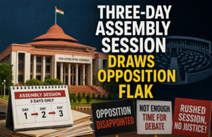 Three-day Assembly session draws Opposition flak