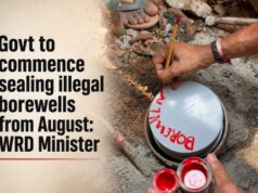 Govt to commence sealing illegal borewells from August: WRD Minister