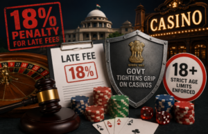 Govt tightens grip on casinos: 18% penalty for late fees, strict age limits enforced