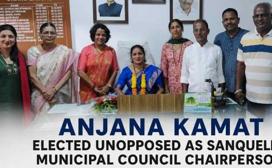 Anjana Kamat elected unopposed as Sanquelim Municipal Council chairperson