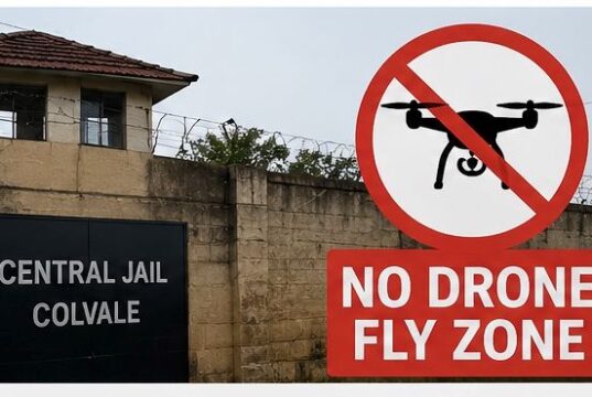 Colvale Central Jail declared no-drone fly zone