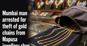 Mumbai man arrested for theft of gold chains from Mapusa jewellery shop
