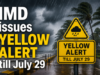 IMD issues yellow alert till July 29