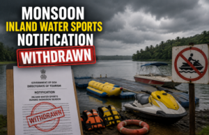 Monsoon inland water sports notification withdrawn