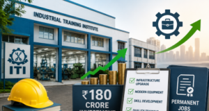 Govt to invest ₹180 crore in ITIs, permanent jobs planned for long-term contract staff