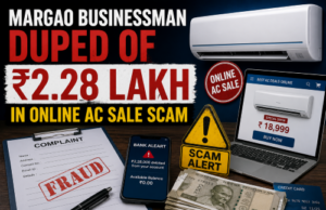 Margao businessman duped of ₹2.28 lakh in online AC sale scam