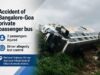 Bangalore–Goa private bus overturns on NH-66; two passengers injured