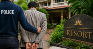 Resort manager arrested for alleged molestation of 22-year-old woman