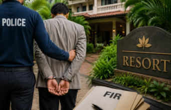 Resort manager arrested for alleged molestation of 22-year-old woman