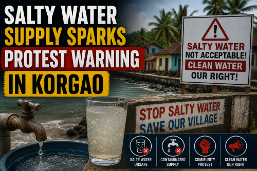 salty water
