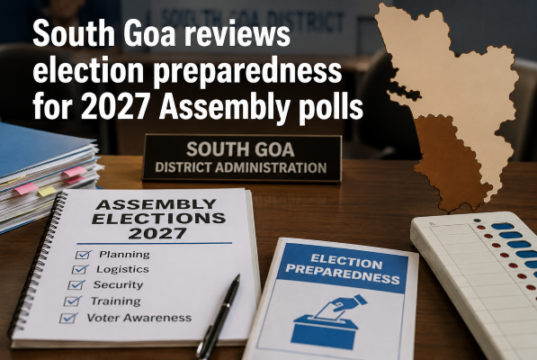 South Goa reviews election preparedness for 2027 Assembly polls