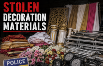 Decoration Materials Worth ₹2 Lakh Stolen from Pernem Godown