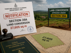 TCP notifies 27,605 sq m land conversion under Section 39A