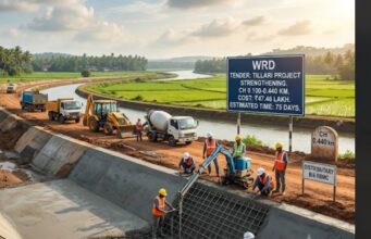 ₹47.46 lakh tender floated to strengthen Tillari irrigation canal at Torxem, Pernem
