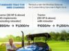 Tractor hire charges under Custom Hiring Scheme revised