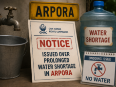 GHRC issues notices over prolonged water shortage in Arpora