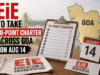 EiE to take 10-point charter across Goa on Aug 14