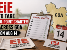 EiE to take 10-point charter across Goa on Aug 14