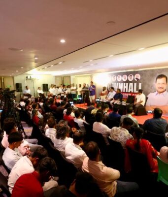 AAP holds town hall against mandatory E20 petrol rollout in Goa