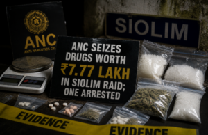 ANC seizes drugs worth ₹7.77 lakh in Siolim raid; one arrested