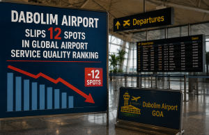 Dabolim Airport slips 12 spots in global Airport Service Quality ranking