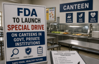 FDA to launch special drive on Canteens in Govt, Private institutions