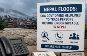 Nepal floods: Goa govt opens helplines to trace persons missing, uncontactable in Nepal