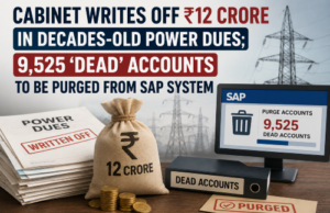 Cabinet writes off ₹12 crore in decades-old power dues; 9,525 ‘dead’ accounts to be purged from SAP system